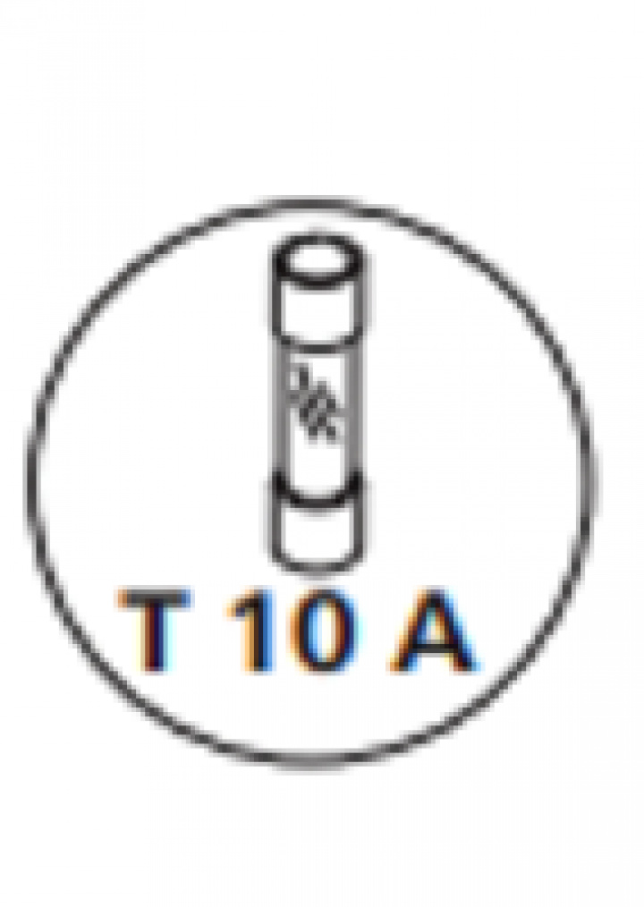 Finsäkring T10AH 10-Pack i gruppen Bobil & Caravan / Varme / Luft / Truma / Truma Reservedeler hos Camping 4U (34020-00073)