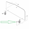 Plastmutter for glasslokk Dometic