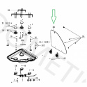 Glasslokk PI9023 Dometic