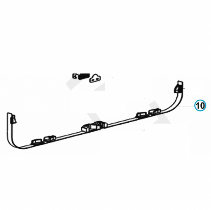 Sliding belt Dometic Seitz S7Z i gruppen Chassis / Vinduer / Tilbehør Vindu hos Camping 4U (4460001106)
