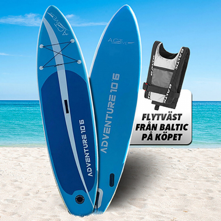 StandUp padlebrett maks 120 kg i gruppen Campingtilbehør / Vannsport / SUP-brett hos Camping 4U (5001)