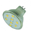 LEDlampa 1,3W MR11 GU4