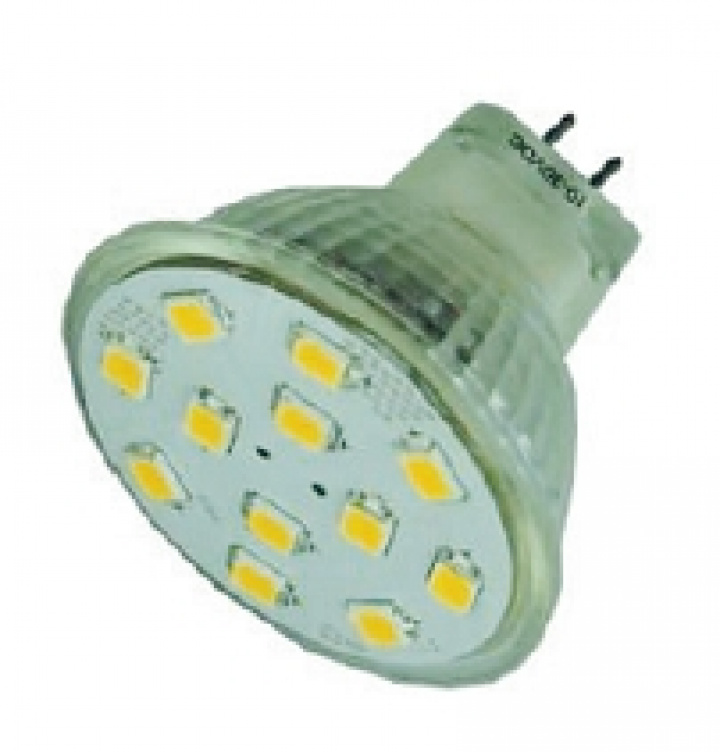 12 LED MR 11. 2,1 W i gruppen Elektronikk / Belysning / LED-Pærer hos Camping 4U (5086314)