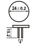 LED- Lampa G4 back 1,3 W