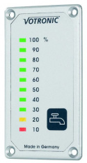 Kontrollpanel for ferskvanntank