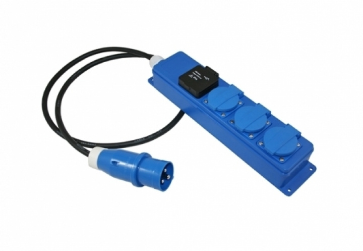 Strømfordeler 230V med USB i gruppen Elektronikk / Tilkoblingskabler 230V hos Camping 4U (52136)