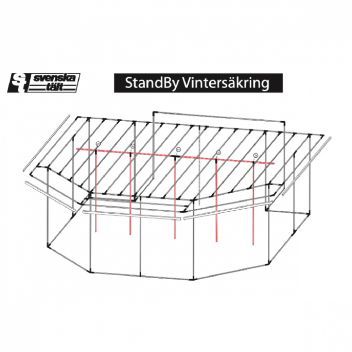 Vintersäkring Standby 6000/610 i gruppen Markise & Telt / Fortelt / Frittstående telt, soltak, tilbehør osv. / Tilbehør fortelt hos Camping 4U (605-160)