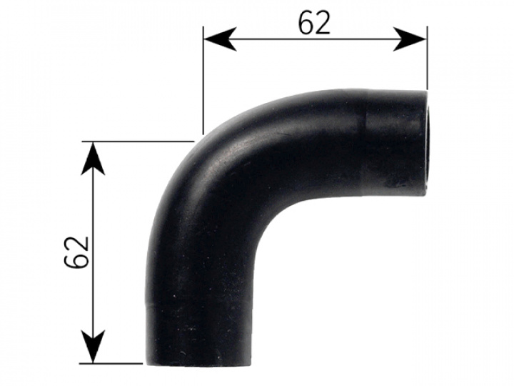 Gummivinkel 90° inv. ø22mm Alde i gruppen Bobil & Caravan / Varme / Vann / Monteringstilbehør hos Camping 4U (7020891)