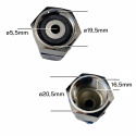 Flaskeadapter gasol