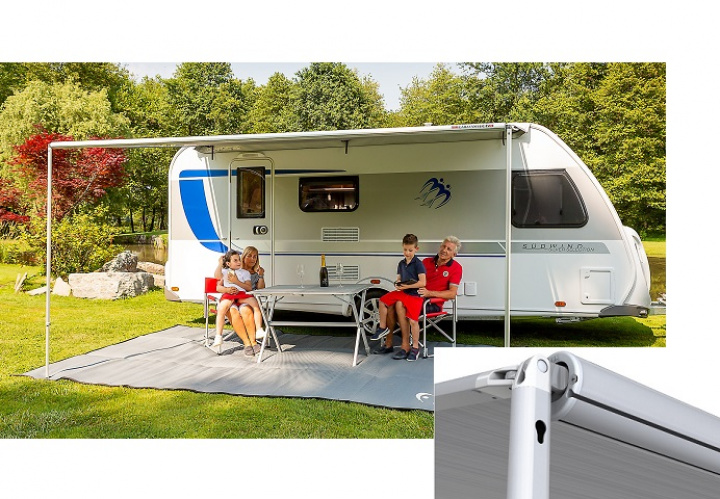 Fiamma Caravanstore XL, dybde 250 cm i gruppen Markise & Telt / Markiser / Posemarkise hos Camping 4U (8021005r)