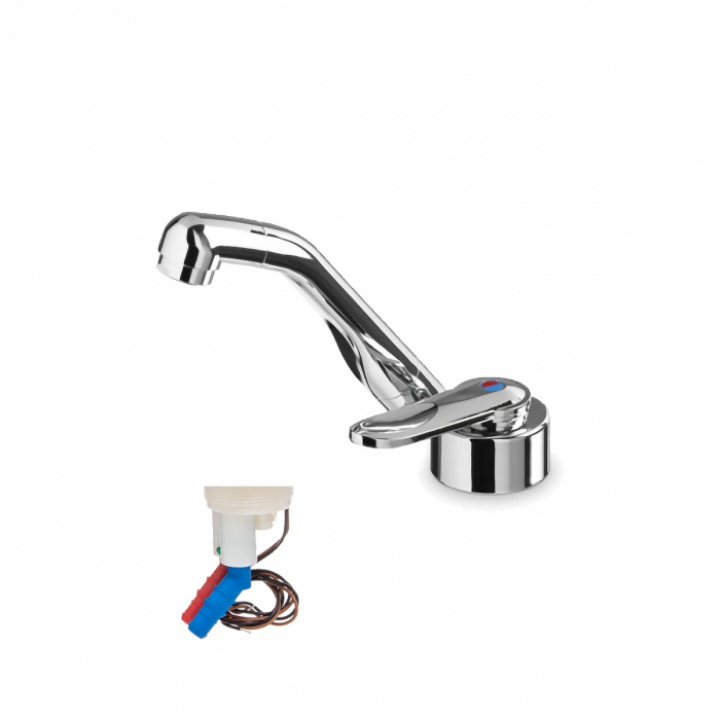 Enkelt håndtak AC 539, hull 39mm, fellbar