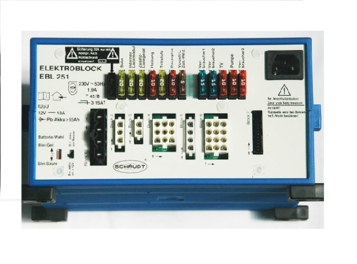 Elektroblock EBL 251 i gruppen Elektronikk / Elektroblokk hos Camping 4U (9110252)