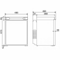 Kjøleskap CombiCool RF 60, 48,6 x 61,5 x 49 cm Dometic