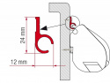 Markisadapter Skinne Fiamma F35