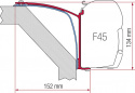 Markisadapter Fiamma Laika Rexosline/Ecovip 07/Kreos 09