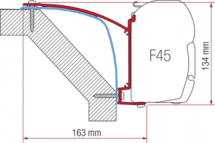 Fiamma adapter Laika Ecovip 07