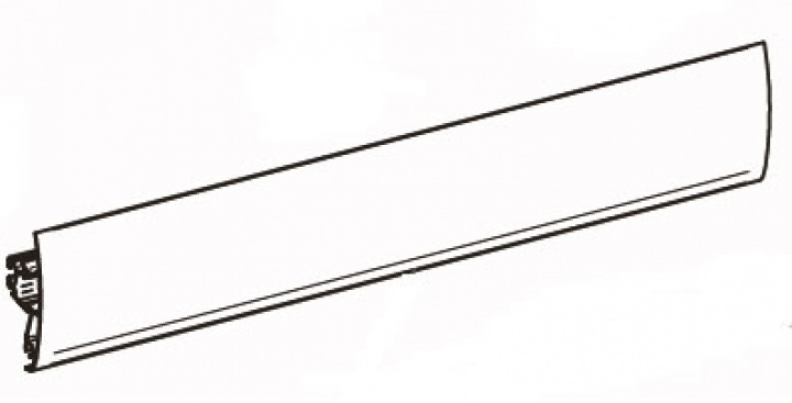 LEAD RAIL 5003 3.50M hvit Nr 4 i gruppen Markise & Telt / Markiser / Reservedeler markiser / Reservedeler Thule / Omnistor / Omnistor 5003 hos Camping 4U (9904108)