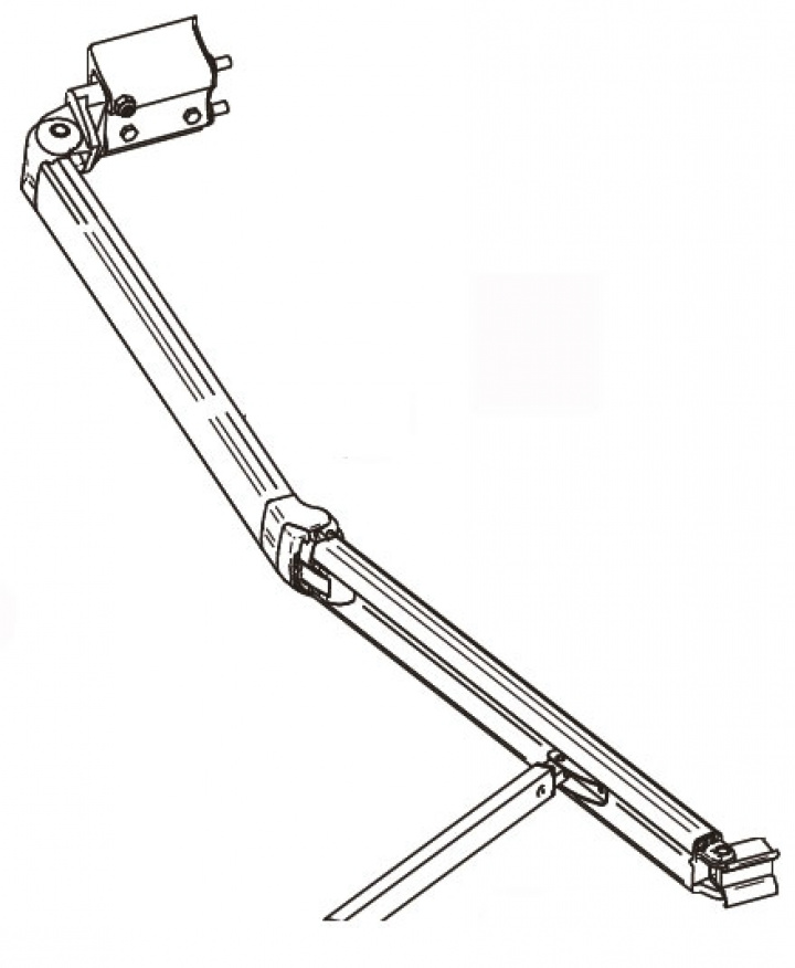 R.H.SPR.ARM COMPL. 8000 fr 400 cm høyre Nr 26 i gruppen Markise & Telt / Markiser / Reservedeler markiser / Reservedeler Thule / Omnistor / Omnistor 8000 hos Camping 4U (9906727)