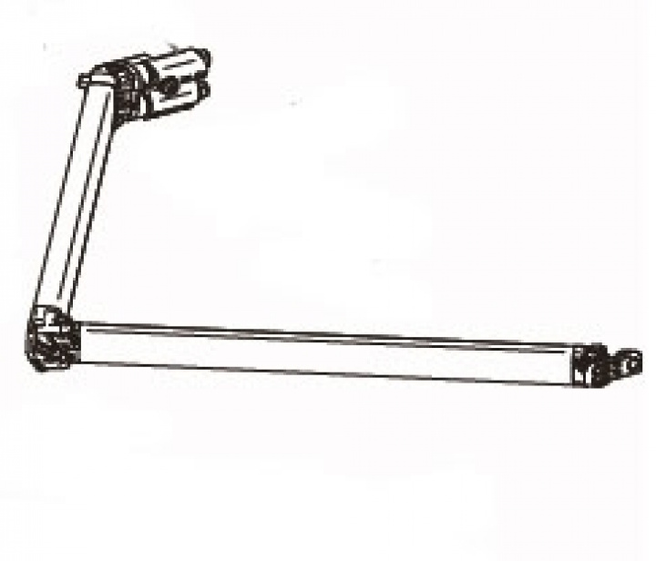 R.H. SPRING ARM 6200 3 - 4,5 m høyre Nr 8 i gruppen Markise & Telt / Markiser / Reservedeler markiser / Reservedeler Omnistor / Omnistor 6200 hos Camping 4U (9911551)