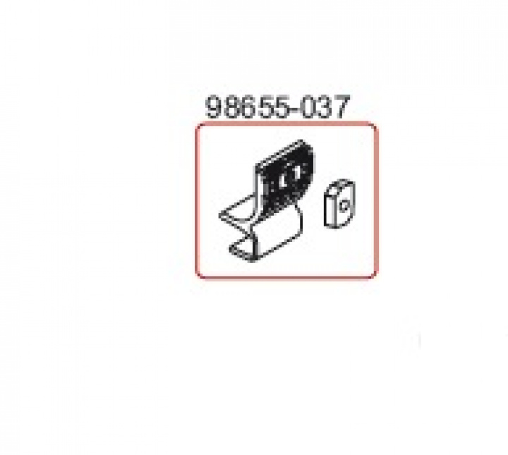 STOP PLATE IN LEAD BAR F45TIL/F45L i gruppen Markise & Telt / Markiser / Reservedeler markiser / Reservedeler Fiamma / F45 TiL Polar White 450 - 550 hos Camping 4U (9911756)