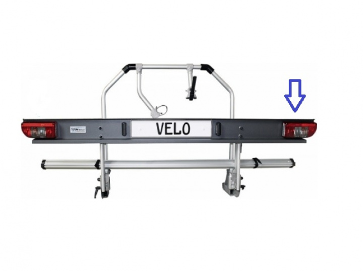 Baklykta Höger till Sawiko Velo lll i gruppen Chassis / Sykkelstativ / For Chassis hos Camping 4U (99123456)