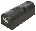 USB dobbelt stikkontakt 12-24V