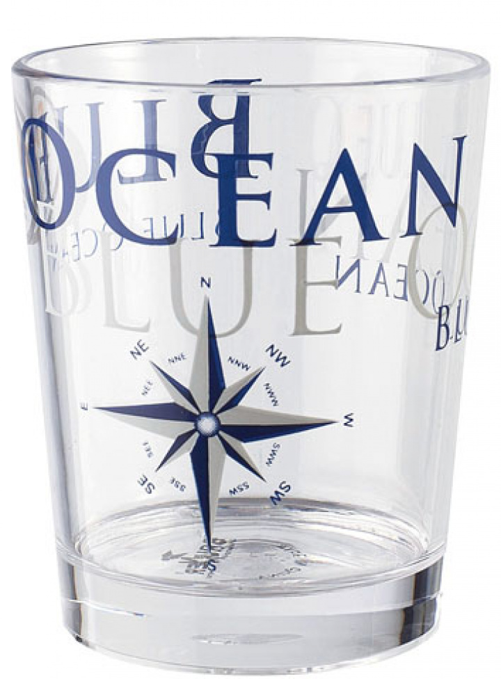 Glass SAN Brunner Blue Ocean, 300 ml