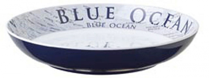 Dyp tallerken melamin Brunner Blue Ocean diameter 21 cm