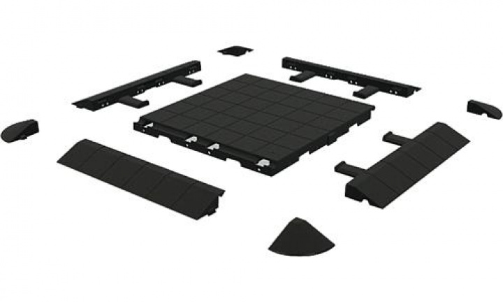 Isafloor Gulvplate 50 x 50 cm i gruppen Markise & Telt / Forteltsunderlag / Forteltsgulv hos Camping 4U (9914721)