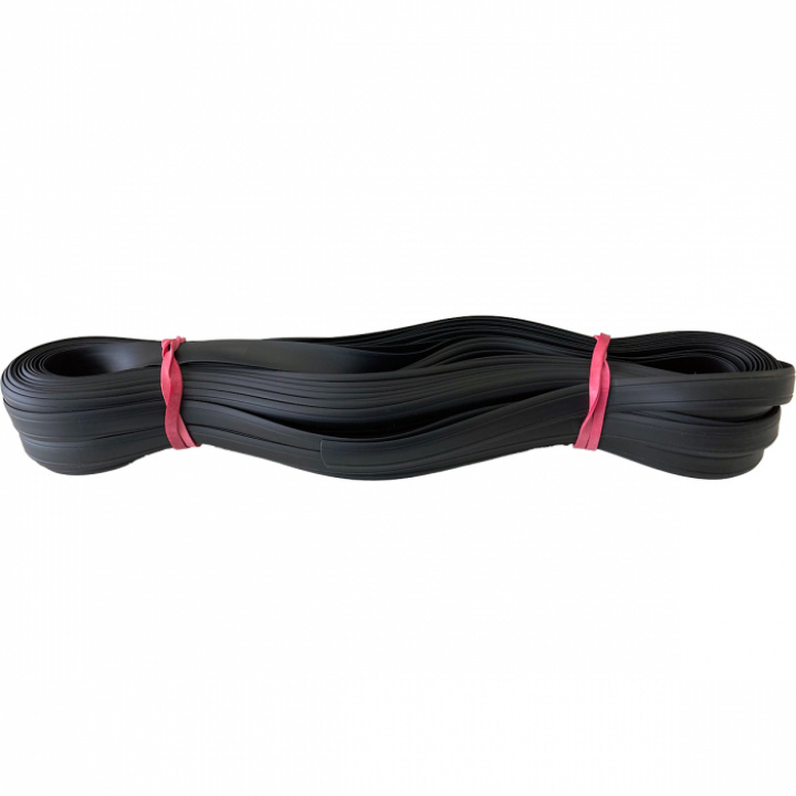 Listefylling 12 mm svart, 20 meter
