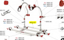 Nedre fäste Fiamma Carry Bike Pro