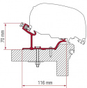 Adapterkit 4 delar till takmarkis Fiamma F80 S / F65 L Hobby Easy, Adr