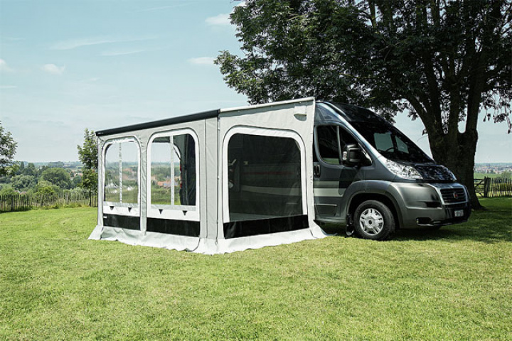 Myggnätsfront Thule Panorama i gruppen Markise & Telt / Markiser / Sidevegger, fronter & tilbehør / Sidevegger & Sunblockers / Thule solbeskyttelse/sidevegger hos Camping 4U (9917975)