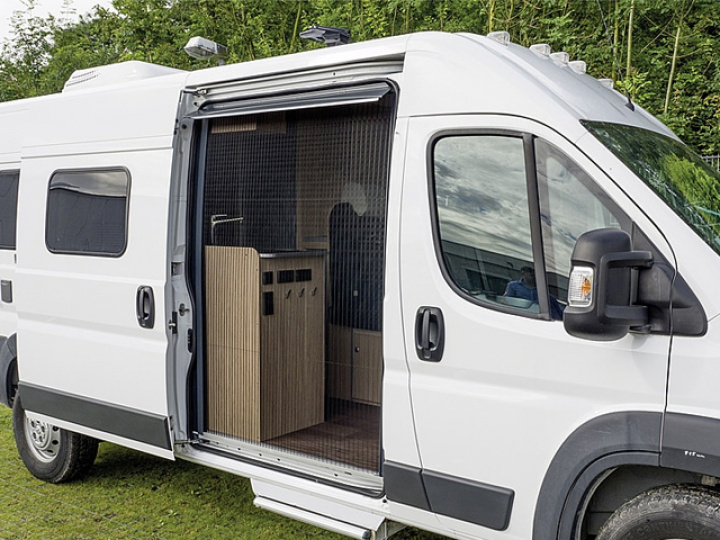 Myggnetting dør REMIcar Van Fiat Ducato X250 125 x 171 cm i gruppen Chassis / Dører / Myggnettsdører hos Camping 4U (9918277)