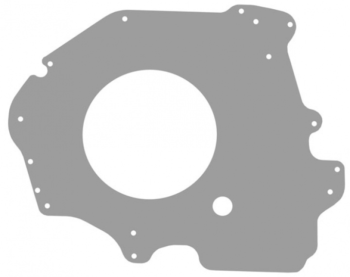 Adapterplate TEB til ventilasjon fra TN-2 til TN-3