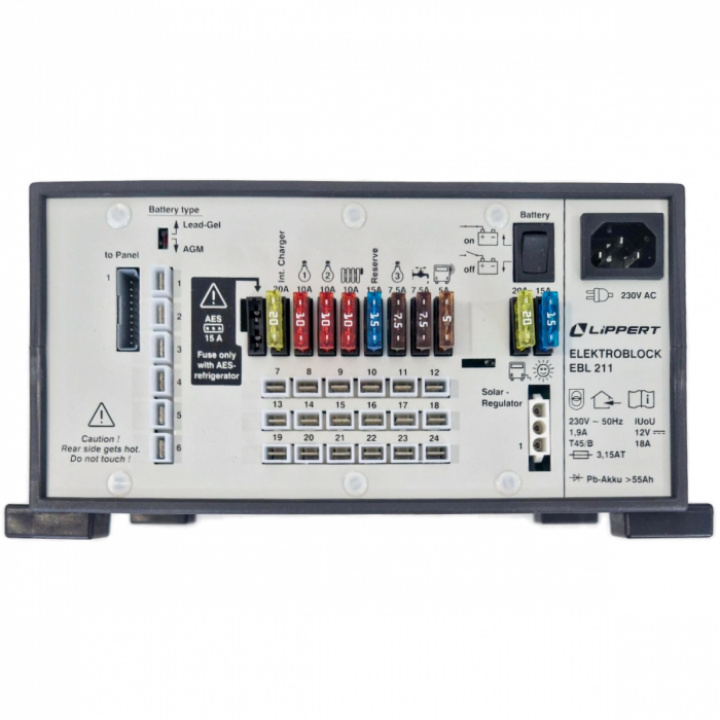 Elektroblokk EBL 211 i gruppen Elektronikk / Elektroblokk hos Camping 4U (9920395)