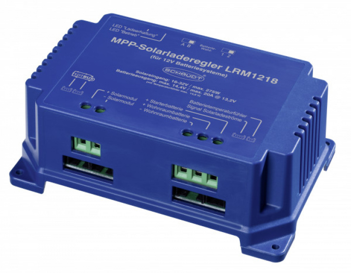 Solcelleregulator LRM 1218 MPPT i gruppen Elektronikk / Elektroblokk hos Camping 4U (9920399)