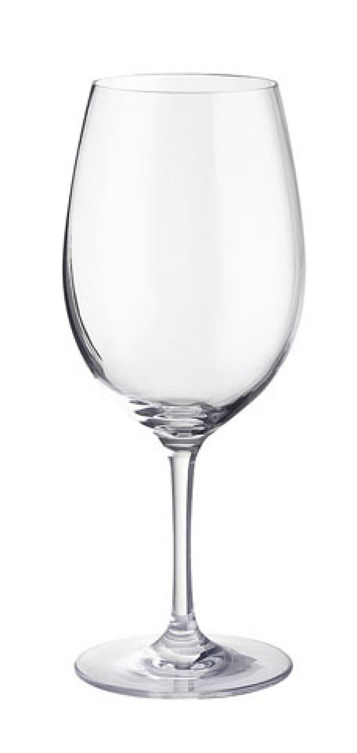 Hvitvinglass Brunner melamin Couvee, transparent