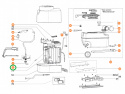 Microbrytare för Dometic toalett CT-4-/ 3000er-serien