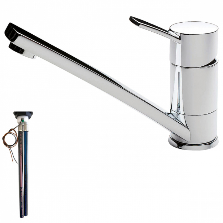 Blandare ø33mm Reich Keramik Contur E med UniQuick anslutning i gruppen Bobil & Caravan / Vann & VVS / Vannkraner / For 28-33 mm hull hos Camping 4U (9927229)