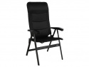 Campingstol Avantgard Noblesse Delux, svart Westfield