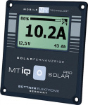 Solar-fjärrdisplay Büttner MT IQ Solar Pro för solregulator silver