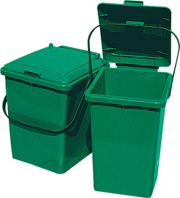 Organisk avfall bøtte 10 liter i gruppen Kjøkkenutstyr / Søppelkasse hos Camping 4U (9932421)