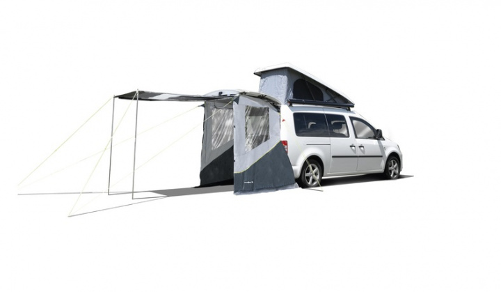 Bakluketelt Pilote VW Caddy Brunner i gruppen Markiser & Fortelt / Fortelt / Fortelt bybobil/van, bil / Fortelt med stativ hos Camping 4U (9936233r)