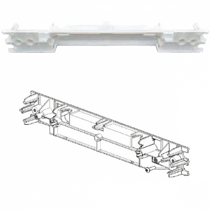 Kontrollpanelholder for flat dør, Thetford N3000/4000 i gruppen Bobil & Caravan / Kjøleskap / Reservedeler Thetford / hos Camping 4U (9937563)