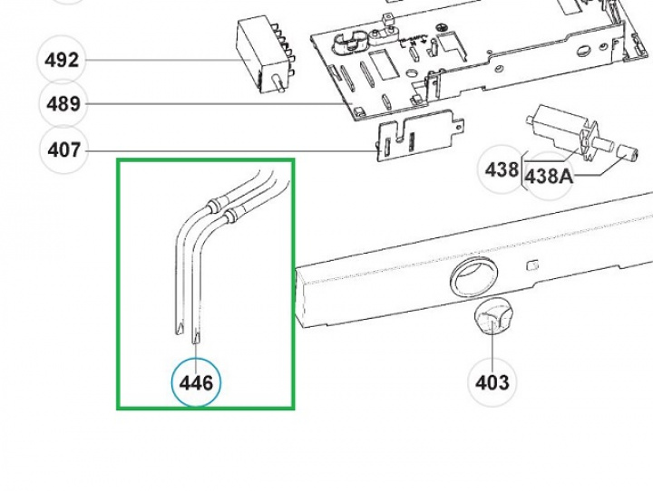 Varmepatron kit 235V/125W Dometic i gruppen Bobil & Caravan / Kjøleskap / Reservedeler Dometic / Gassarmatur/Brennere hos Camping 4U (9939482)