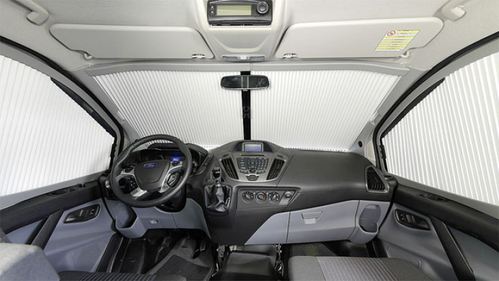 Mörkläggningssystem REMIfront IV Ford Transit (V363) från 2014 grå i gruppen Bestillingsvarer hos Camping 4U (9940129)