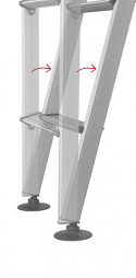 Inhängbar stege Light max last 100 kg