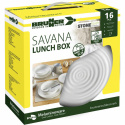 Servise 16 deler Savana beige, Anti-Slip Brunner