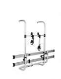 Cykelhållare Quipon Bike Rack, 2st, färg: silver Maxlast 50 kg